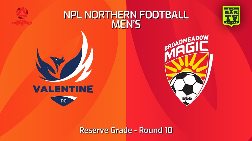 240504-video-NNSW NPLM Res Round 10 - Valentine Phoenix FC Res v Broadmeadow Magic Res Minigame Slate Image