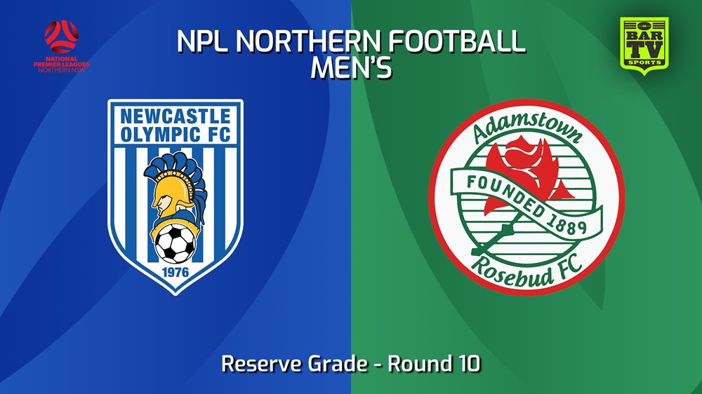 240504-video-NNSW NPLM Res Round 10 - Newcastle Olympic Res v Adamstown Rosebud FC Res Slate Image