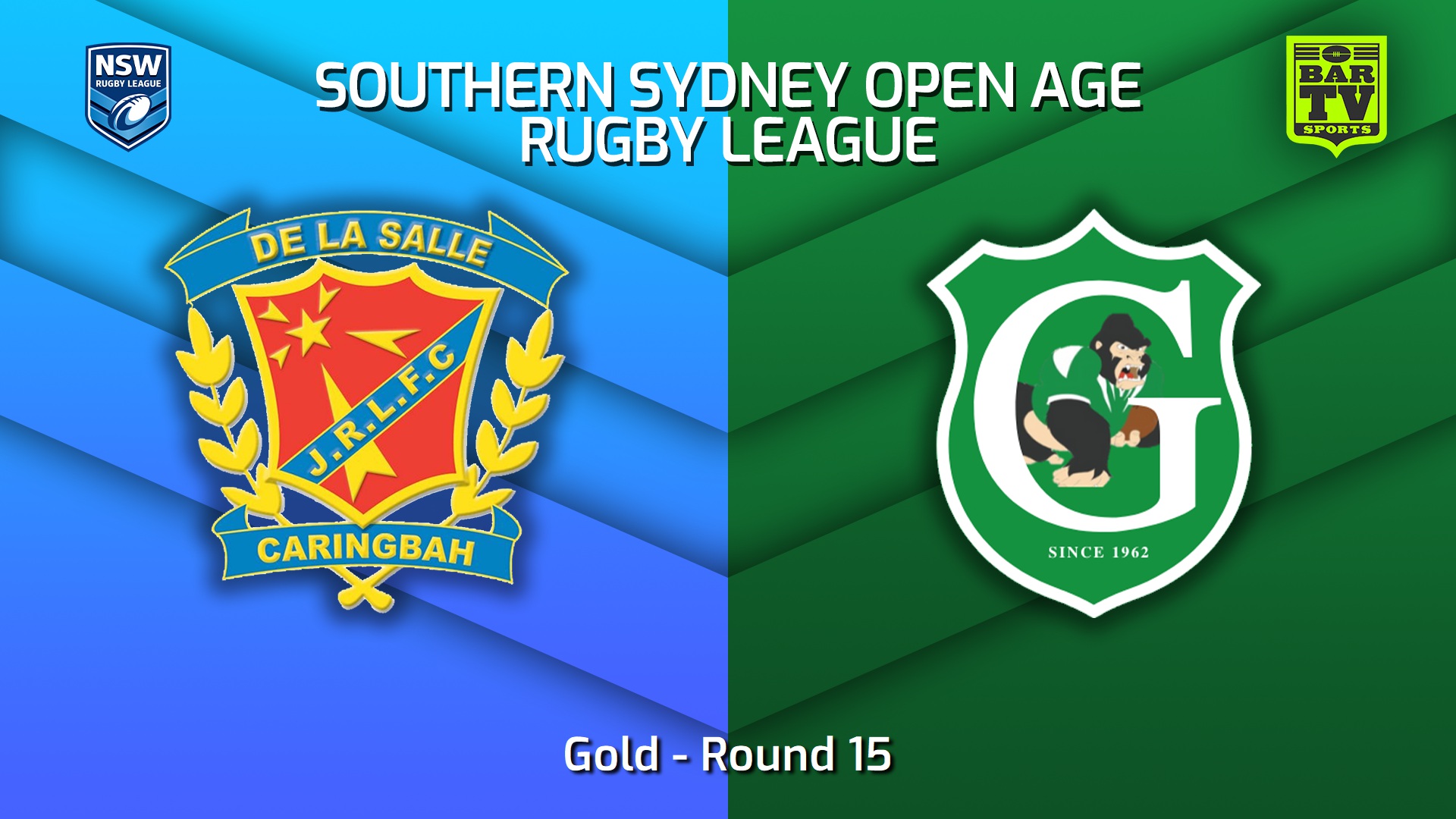 VIDEO: S. Sydney Open Round 15 - Gold - De La Salle v Gymea Gorillas