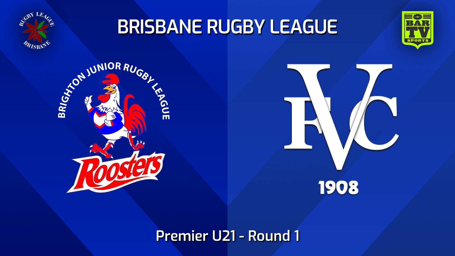 VIDEO: BRL Round 1 - Premier U21 - Brighton Roosters v Valleys Diehards