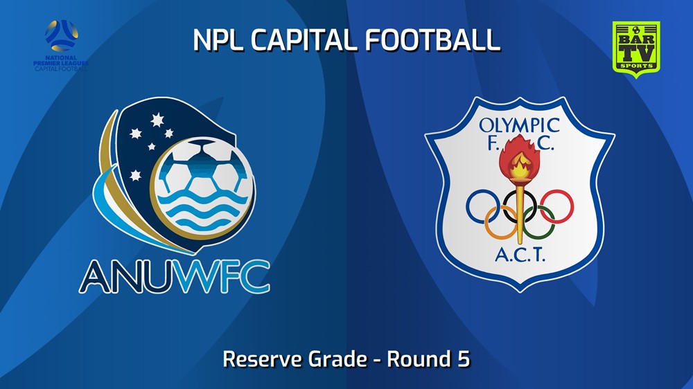 240505-video-NPL Women - Reserve Grade - Capital Football Round 5 - ANU WFC v Canberra Olympic FC W Minigame Slate Image