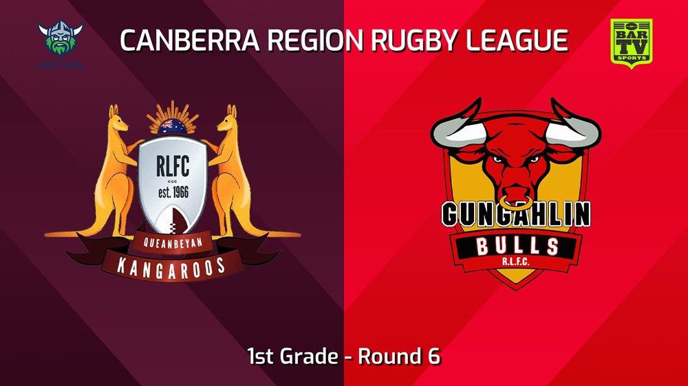 240511-video-Canberra Round 6 - 1st Grade - Queanbeyan Kangaroos v Gungahlin Bulls Slate Image