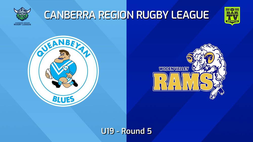 240504-video-Canberra Round 5 - U19 - Queanbeyan Blues v Woden Valley Rams Slate Image