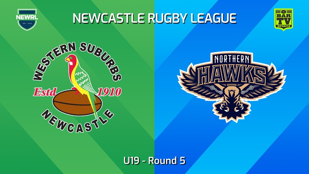 240511-video-Newcastle RL Round 5 - U19 - Western Suburbs Rosellas v Northern Hawks Slate Image