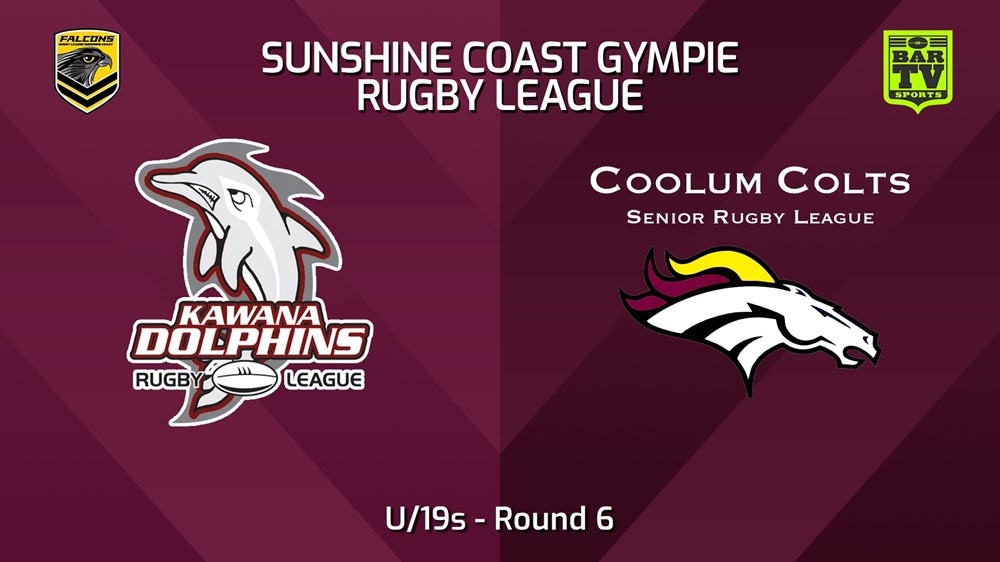 240511-video-Sunshine Coast RL Round 6 - U/19s - Kawana Dolphins v Coolum Colts Slate Image
