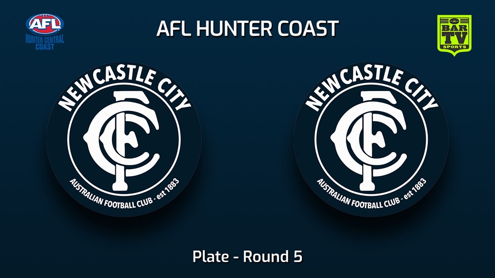 240504-video-AFL Hunter Central Coast Round 5 - Plate - Newcastle City  v Newcastle City  Slate Image