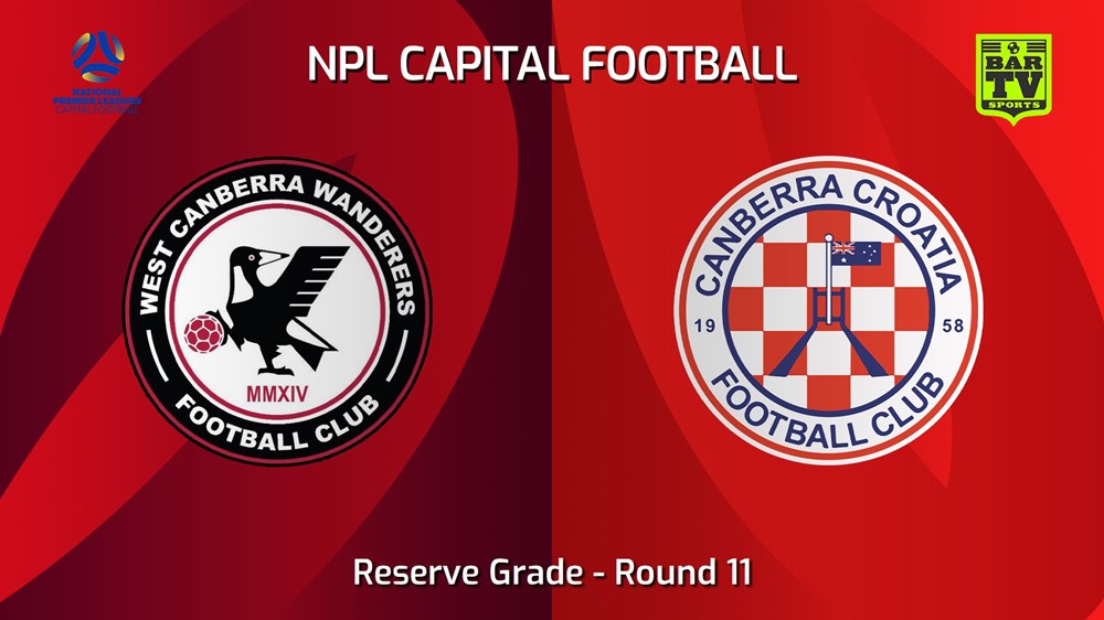 240616-video-NPL Women - Reserve Grade - Capital Football Round 11 - West Canberra Wanderers FC W v Canberra Croatia FC W Slate Image