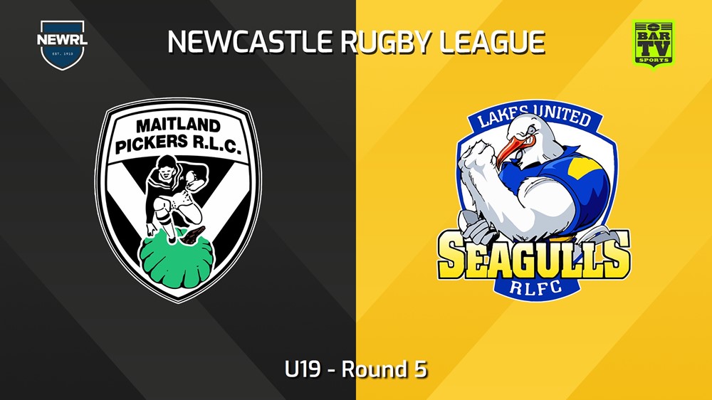 240511-video-Newcastle RL Round 5 - U19 - Maitland Pickers v Lakes United Seagulls Slate Image