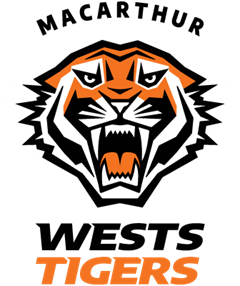 Macarthur Wests Tigers Logo