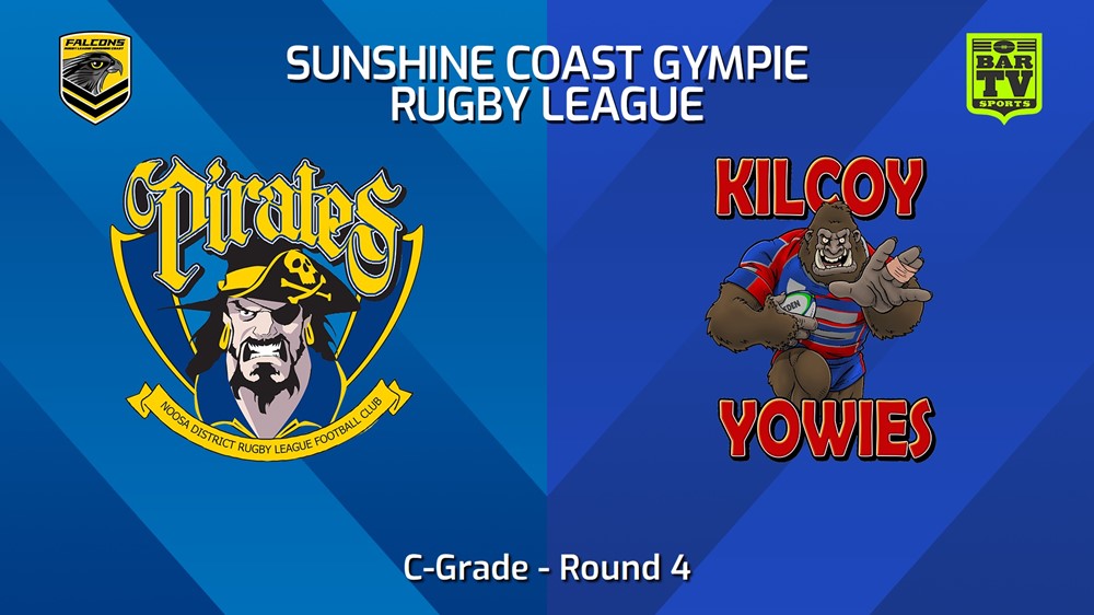 240427-video-Sunshine Coast RL Round 4 - C-Grade - Noosa Pirates v Kilcoy Yowies Slate Image