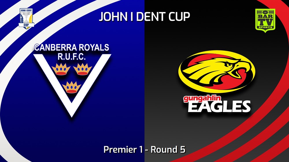 240511-video-John I Dent (ACT) Round 5 - Premier 1 - Canberra Royals v Gungahlin Eagles Slate Image
