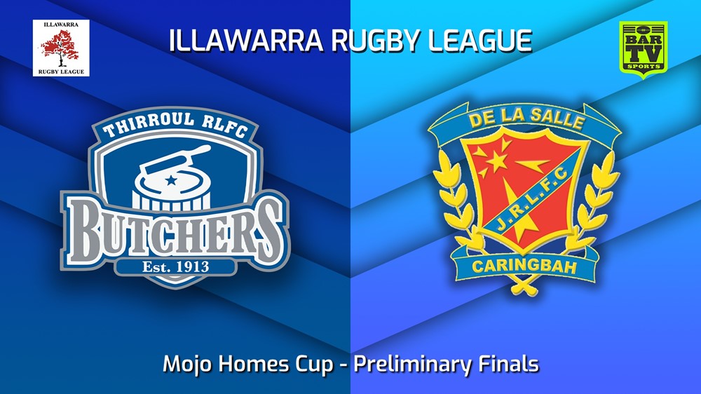 230826-Illawarra Preliminary Finals - Mojo Homes Cup - Thirroul Butchers v De La Salle Slate Image