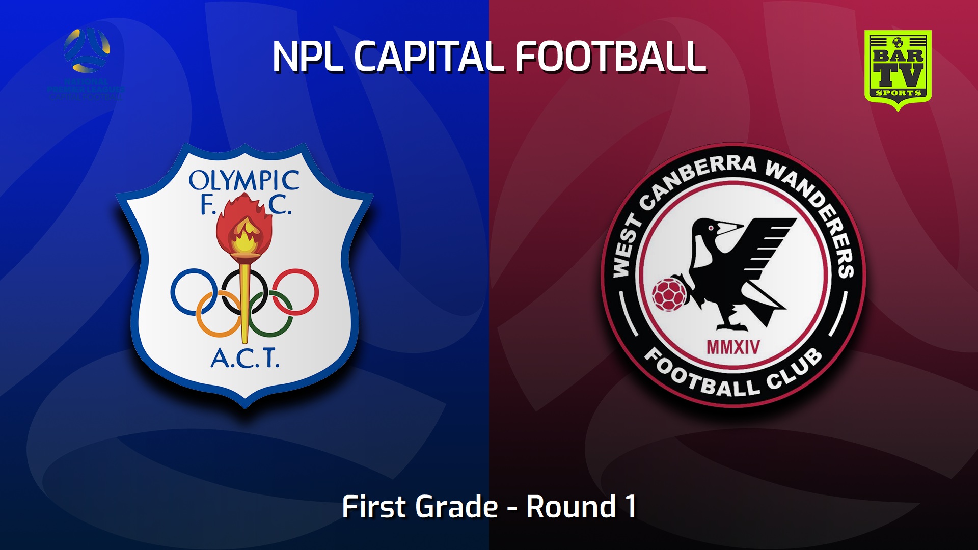 VIDEO Capital NPL Round 1 Canberra Olympic FC v West Canberra Wanderers