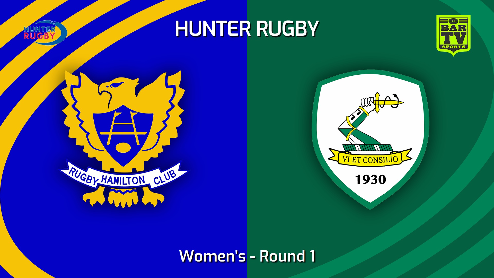 VIDEO: Hunter Rugby Round 1 - Women's - Hamilton Hawks V Merewether Carlton