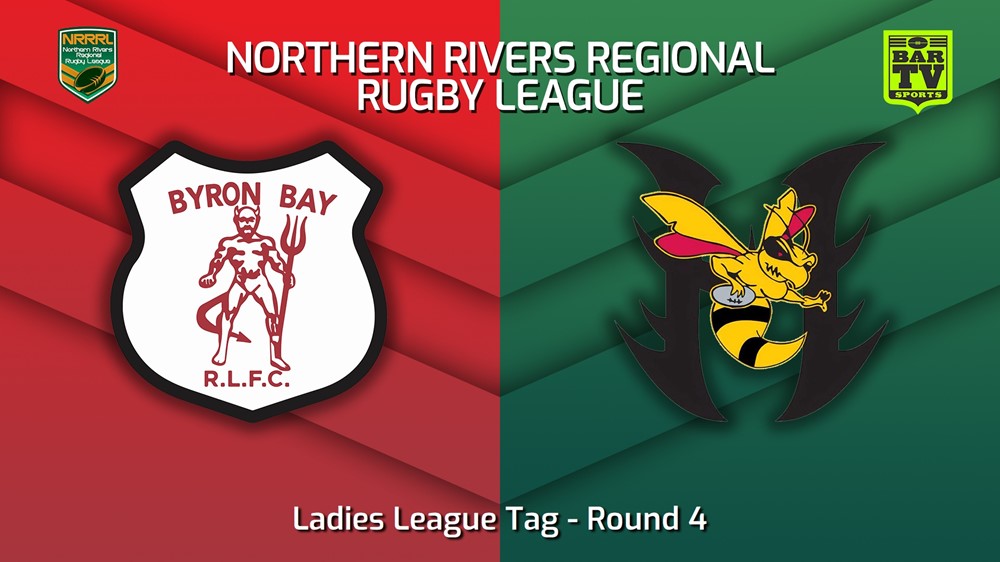 230507-Northern Rivers Round 4 - Ladies League Tag - Byron Bay Red Devils v Cudgen Hornets Slate Image