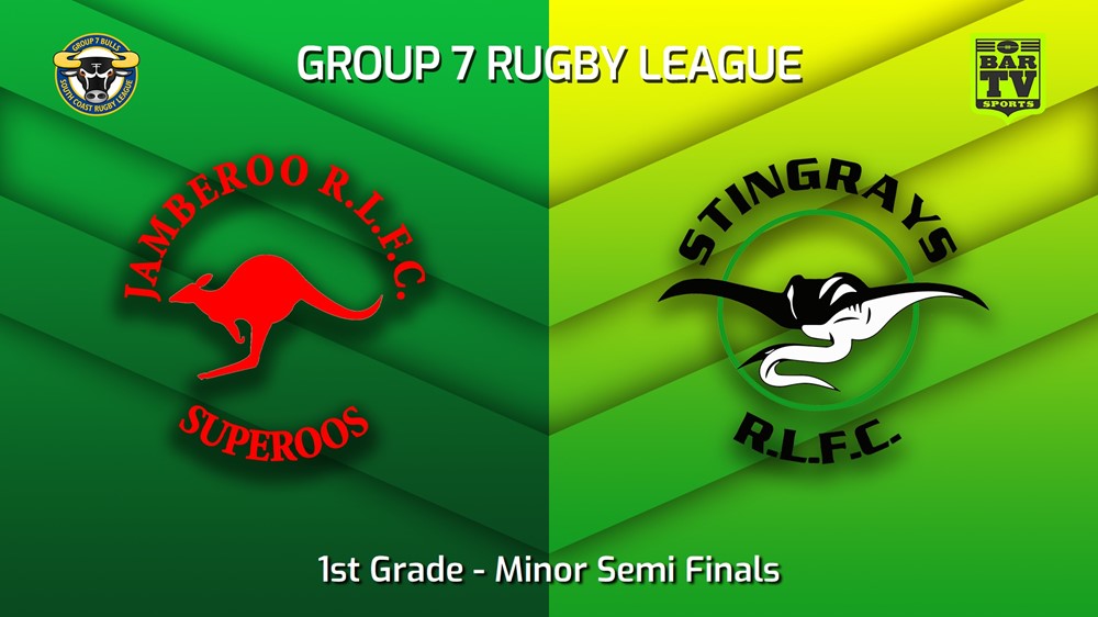 220910-South Coast Minor Semi Finals - 1st Grade - Jamberoo v Stingrays of Shellharbour Slate Image