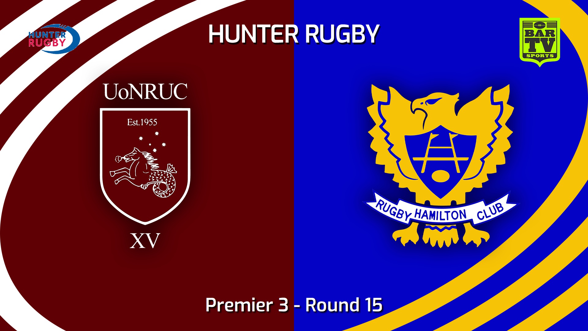 Hunter Rugby Round 15 - Premier 3