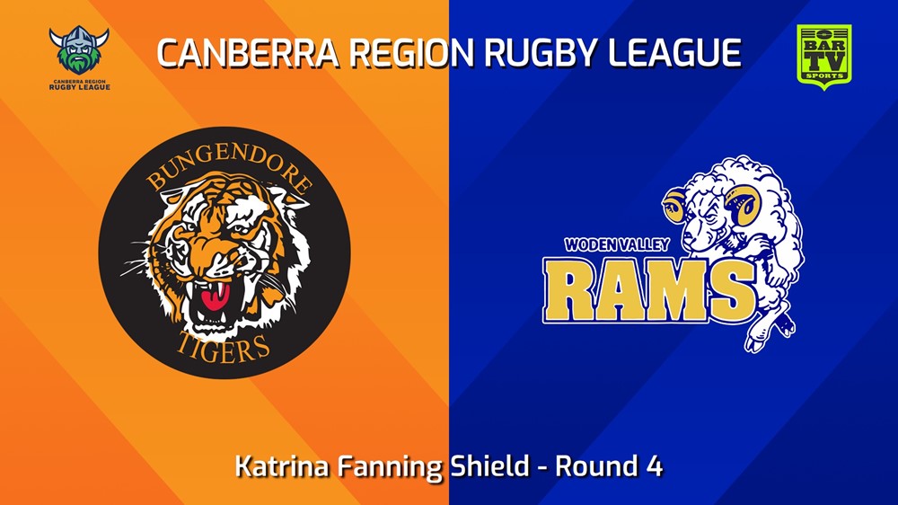 240427-video-Canberra Round 4 - Katrina Fanning Shield - Bungendore Tigers v Woden Valley Rams Slate Image
