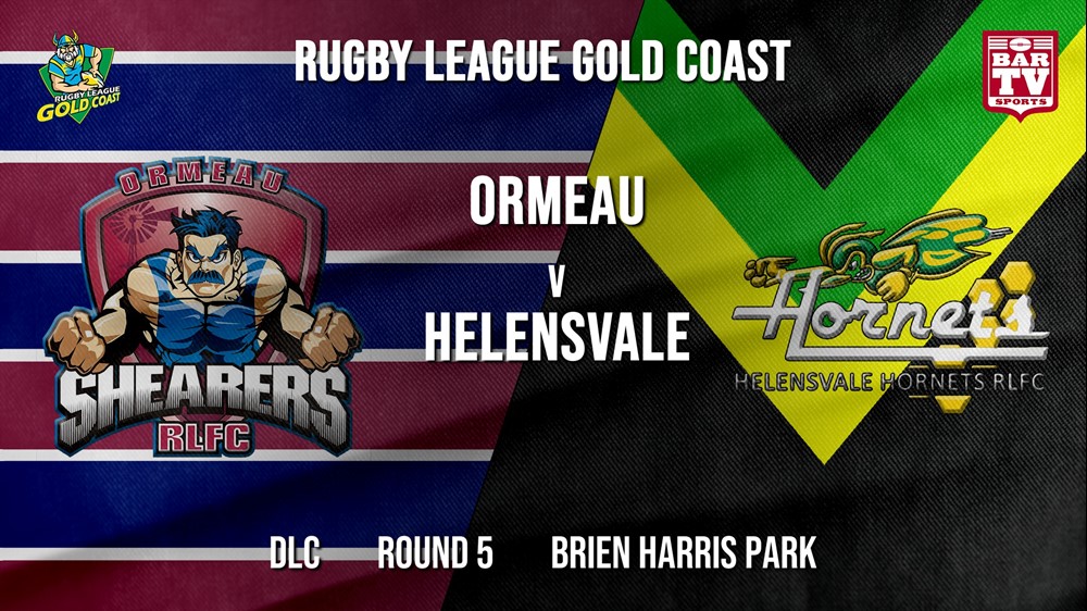 Rlgc Round 5 Dlc Ormeau Shearers V Helensvale Hornets Live Video Scores