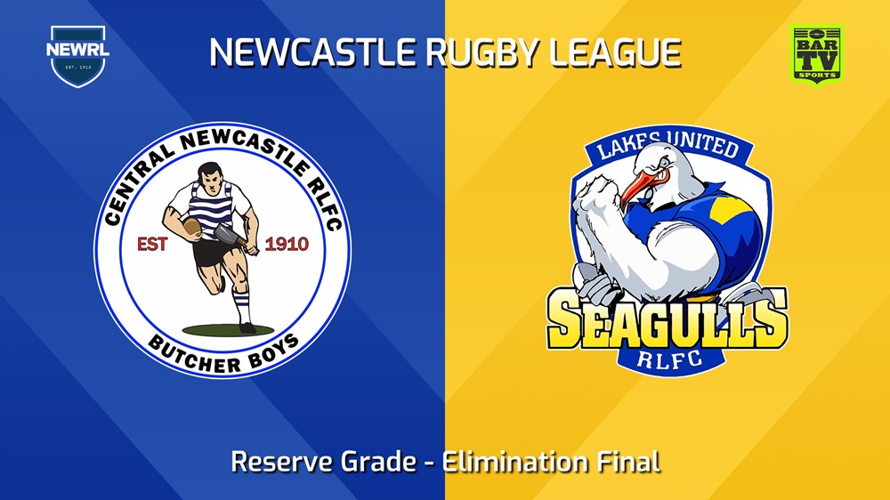 240908-video-Newcastle RL Elimination Final - Reserve Grade - Central Newcastle Butcher Boys v Lakes United Seagulls Slate Image