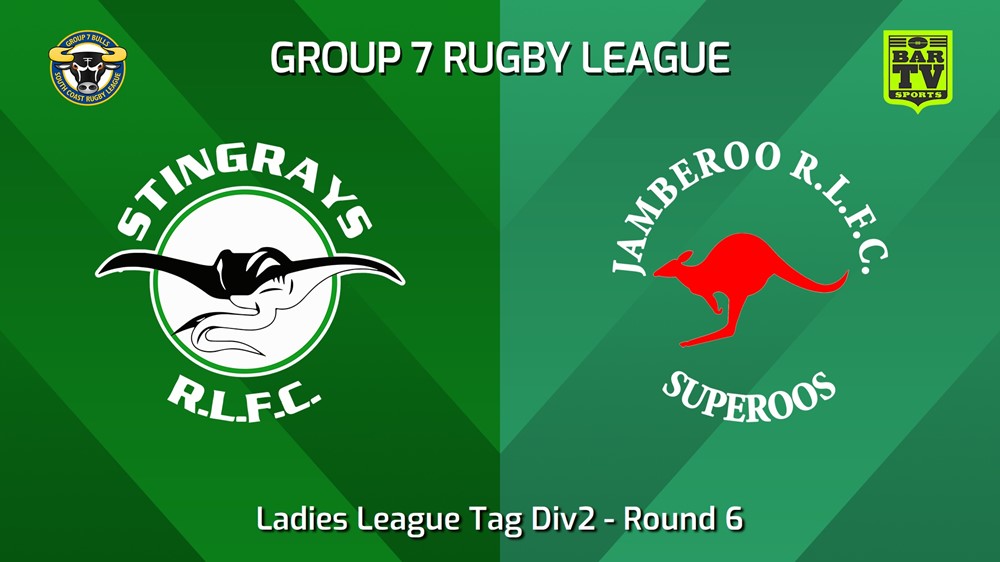 240512-video-South Coast Round 6 - Ladies League Tag Div2 - Stingrays of Shellharbour v Jamberoo Superoos Slate Image