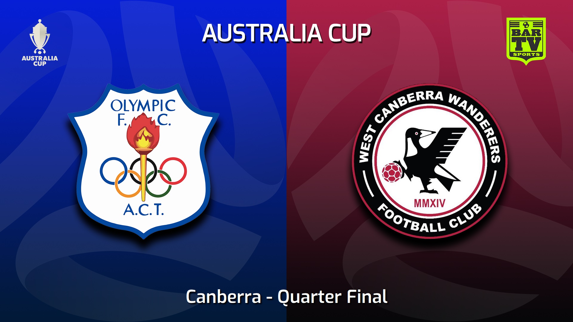 VIDEO Australia Cup Qualifying Canberra Quarter Final Canberra