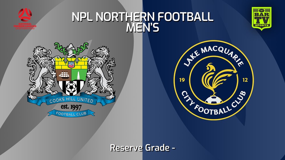 240509-video-NNSW NPLM Res Cooks Hill United FC Res v Lake Macquarie City FC Res Slate Image