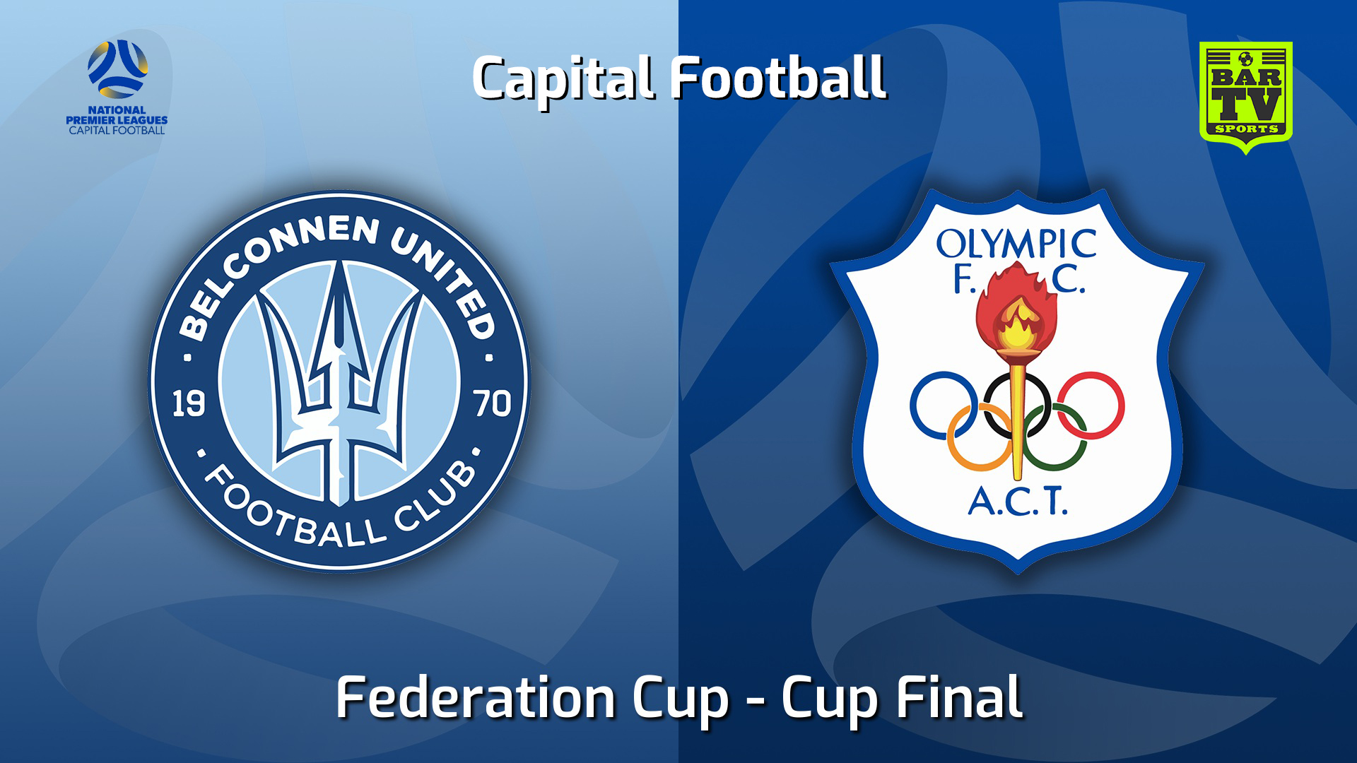 Federation Cup Cup Final Belconnen United (women) v Canberra Olympic