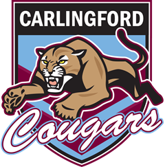 Carlingford Cougars JRLFC Logo