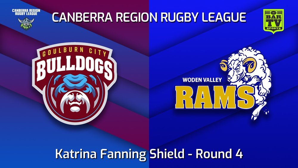 Canberra Qualifying Final - Katrina Fanning Shield - Woden Valley Rams ...