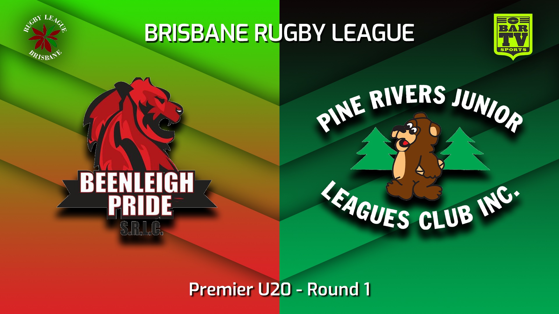 VIDEO: BRL Round 1 - Premier U20 - Beenleigh Pride V Pine Rivers Bears