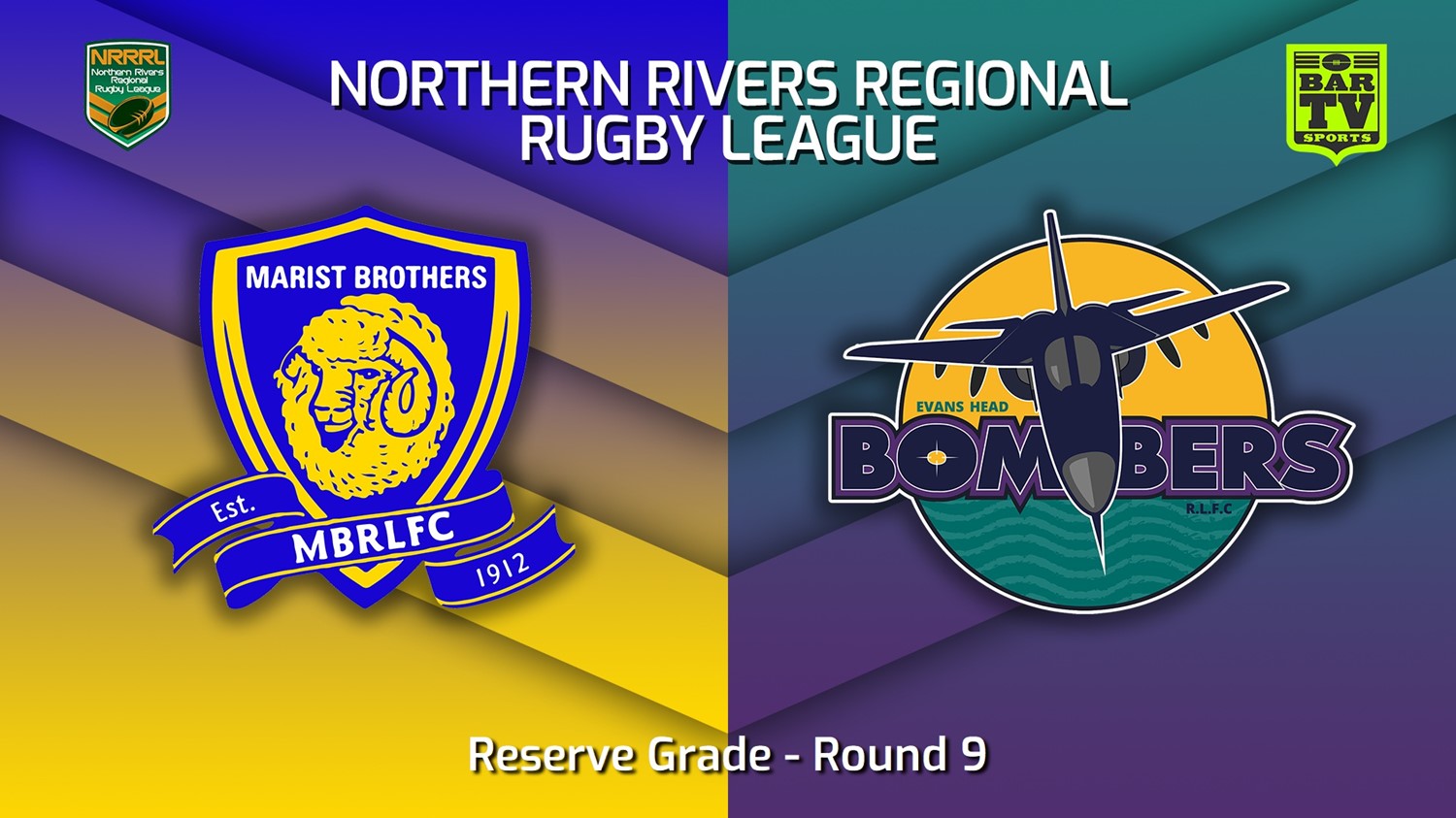 230618-Northern Rivers Round 9 - Reserve Grade - Lismore Marist Brothers v Evans Head Bombers Slate Image