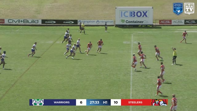 WARRIORS WONDERKID: Solo try lights up Harold Matthews Cup Image